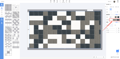 躺平设计家教程 混合铺砖