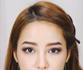 混血深邃眼妆化妆教程