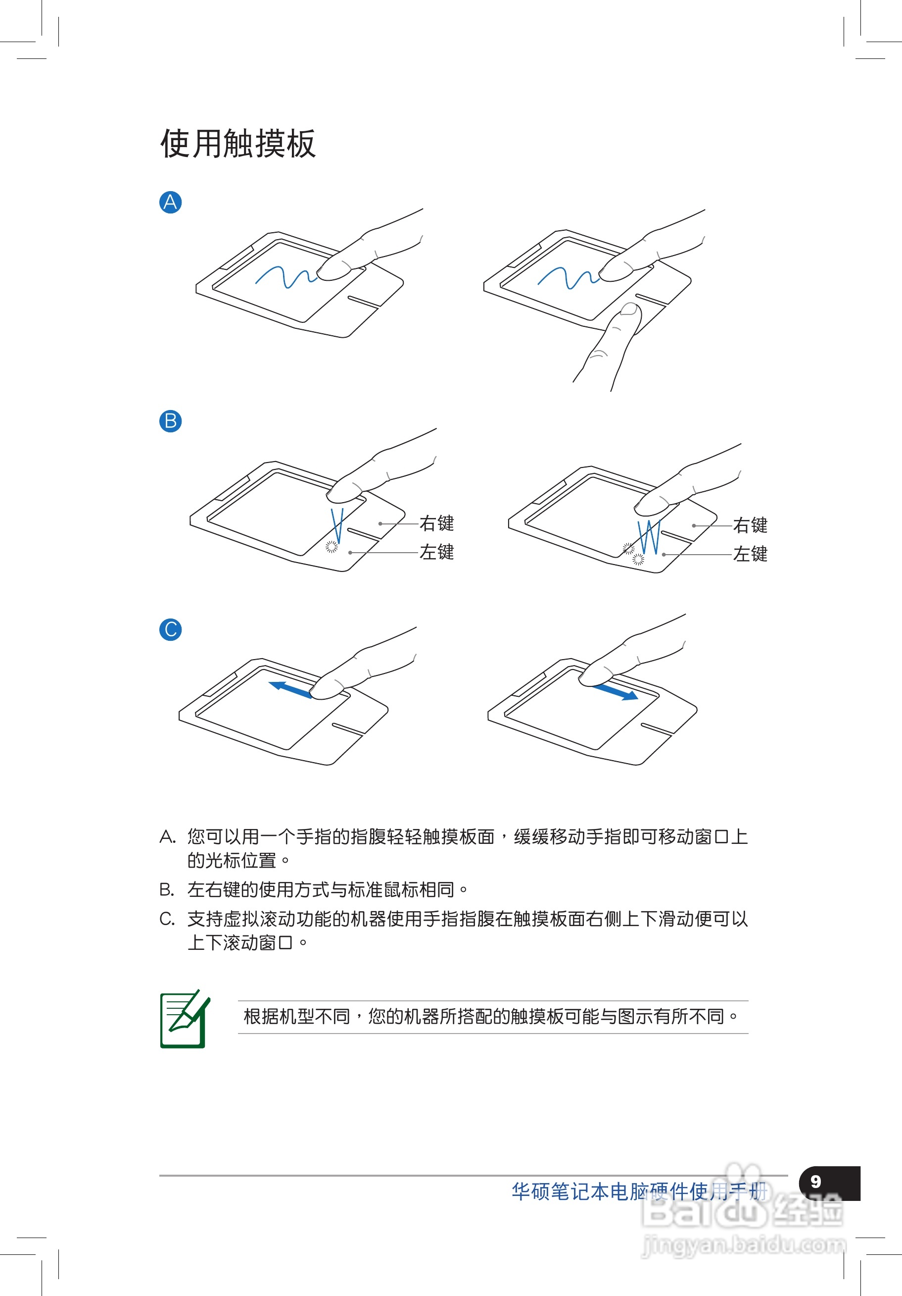 华硕C4878笔记本电脑使用手册:[1]