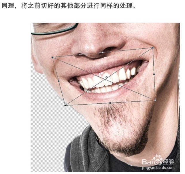 利用变形液化工具把人像转为搞笑漫画