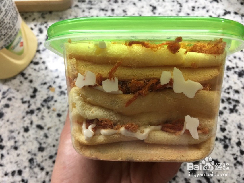 肉松蛋糕盒子怎么做