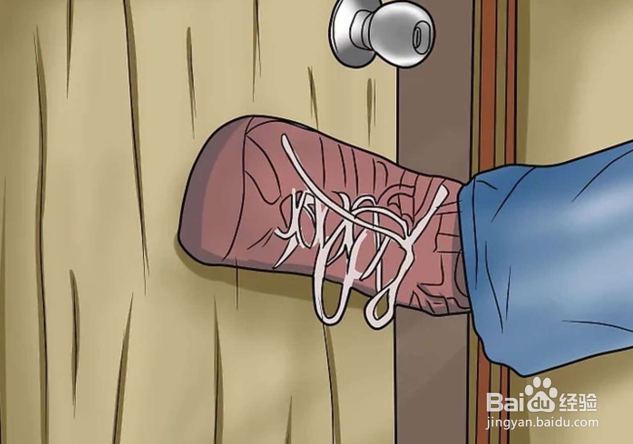 如何打开上锁的门