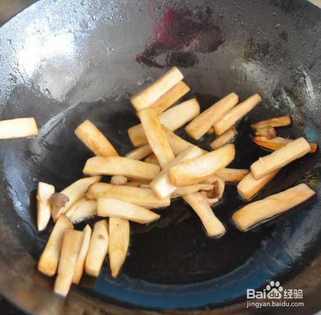 杏鲍菇炒牛柳怎么做？