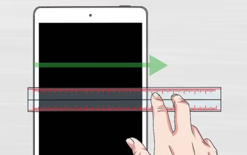 如何查看iPad尺寸
测量iPad屏幕尺寸
总结

