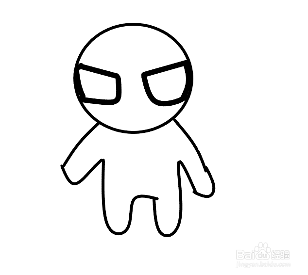 蜘蛛侠手绘怎么画？