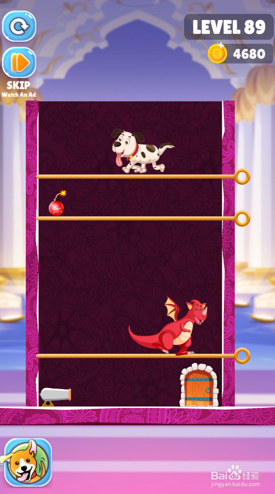 Save The Puppy的LEVEL 89怎样通关？