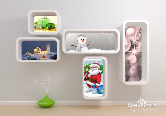 FotoJetCollageMaker灰色多图3D图片框怎么做