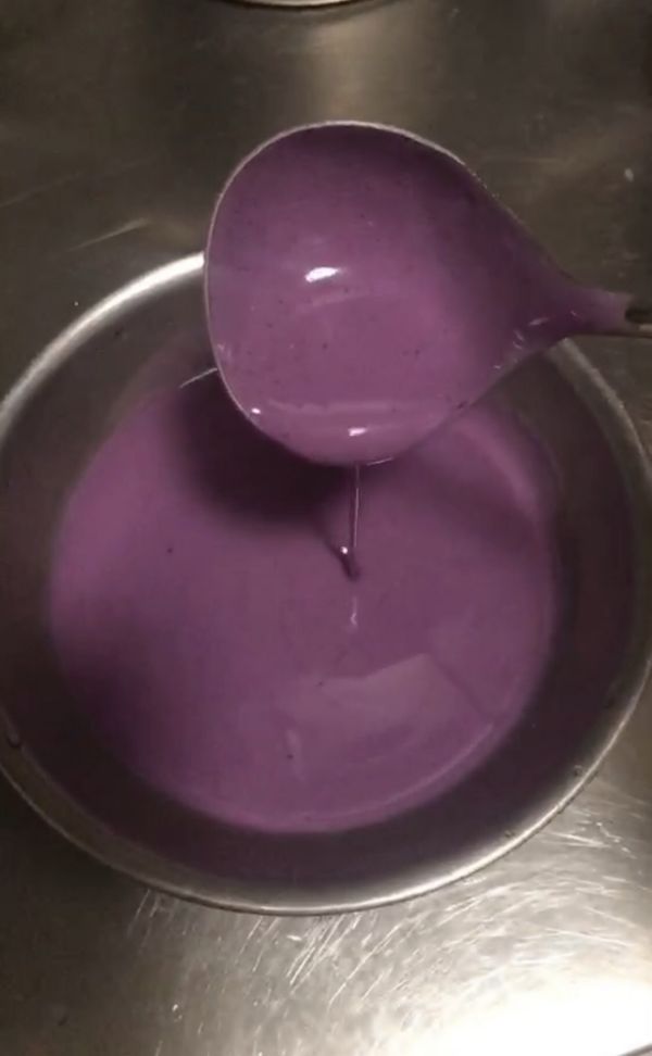 紫薯椰汁千层马蹄糕