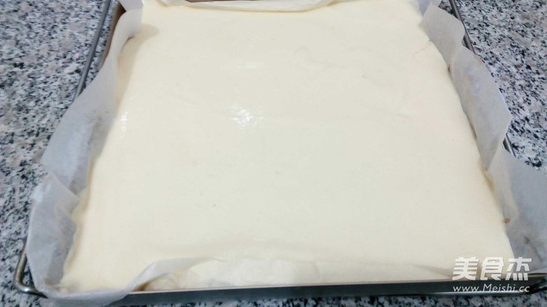 方格蛋糕卷的做法