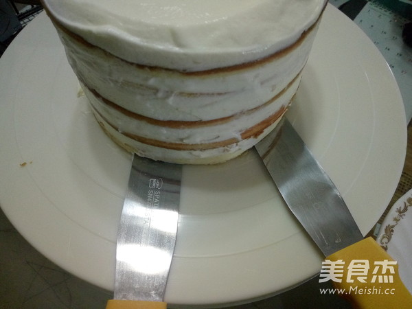 鲜花裸蛋糕的做法