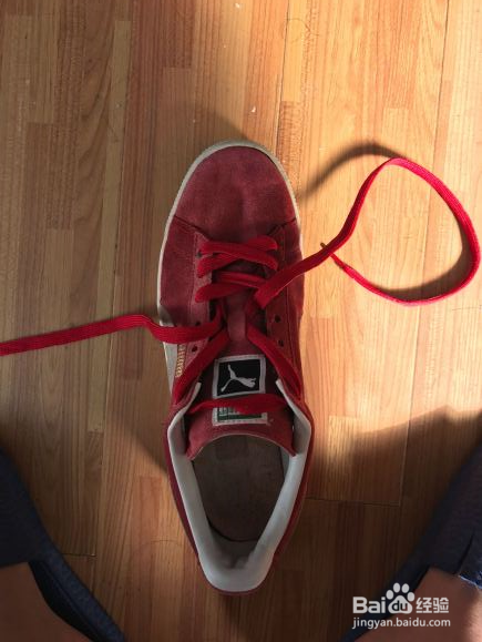 彪马鞋带的系法图解