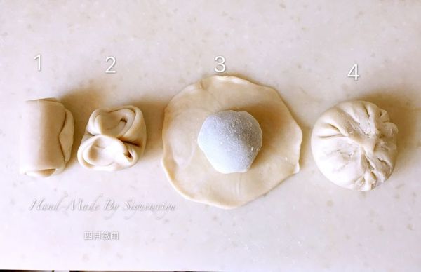 麻薯玫瑰豆沙酥