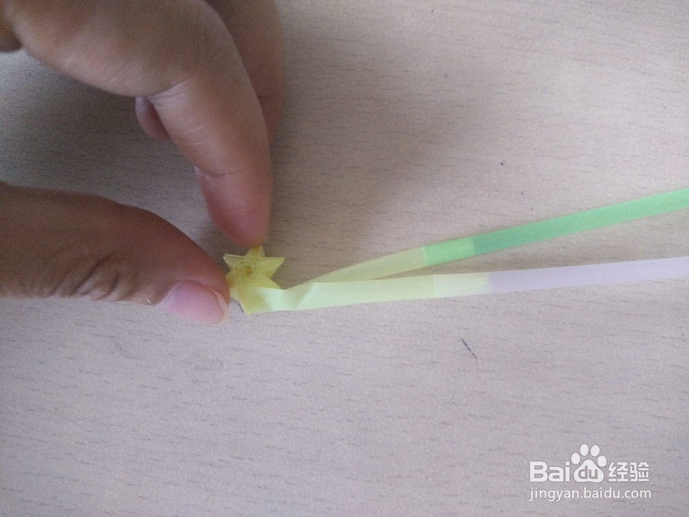 折星星——多色星星步骤图