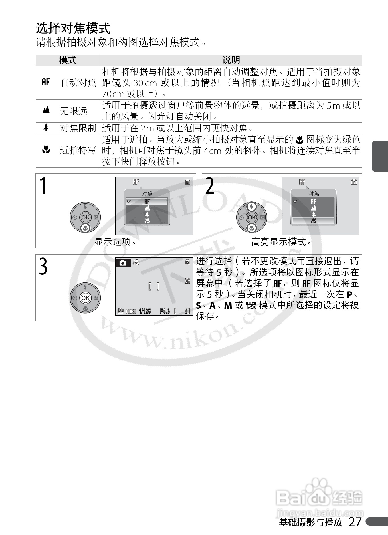 Nikon COOLPIX P5000数码相机用户手册:[4]