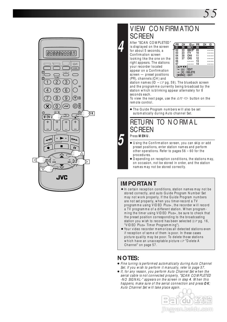 JVC HR-S8600EK盒式磁带录像机说明书:[6]