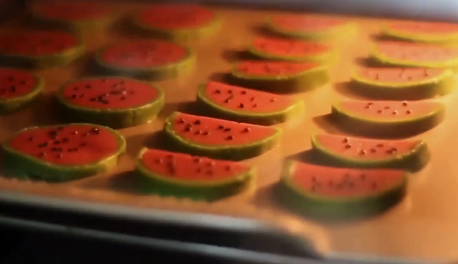 怎样做西瓜曲奇