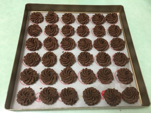 可可味曲奇饼干