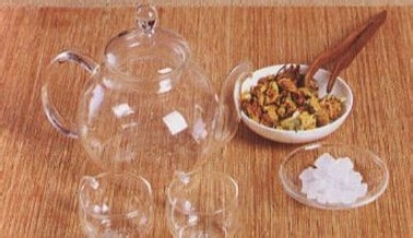 金莲花金盏菊香茶排毒清肠花草茶冲泡步骤