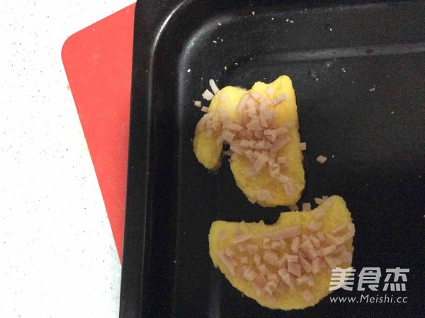 火腿小饼的做法