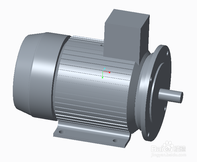 用Creo3.0画压缩机辅助油泵