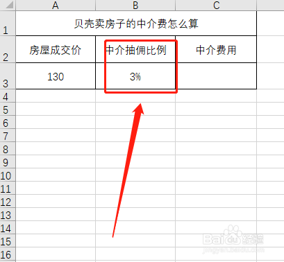 贝壳卖房子的中介费怎么算