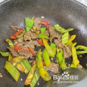 家常小炒牛肉怎么做