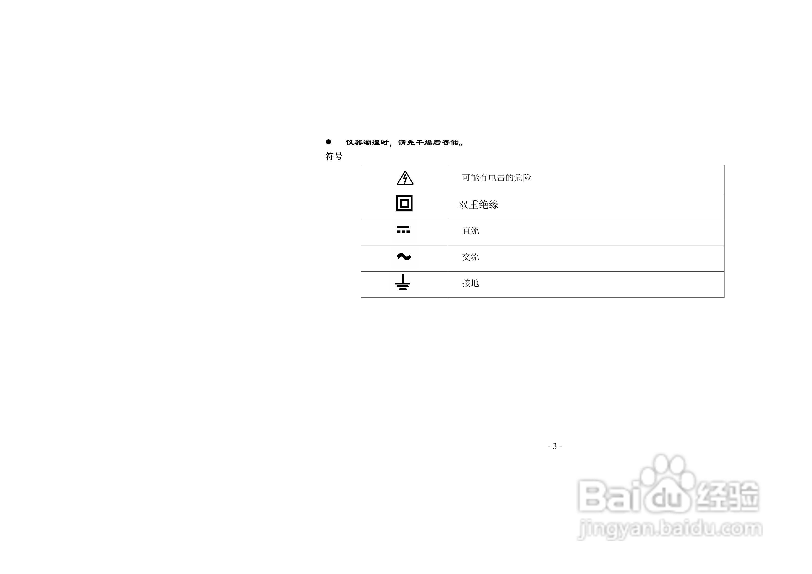 胜利VICTOR 3125绝缘电阻测试仪使用说明书:[1]