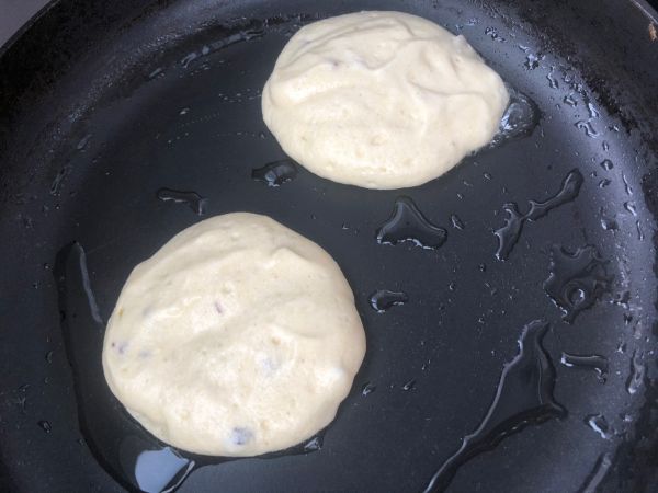 山药雪梨蔓越莓松饼