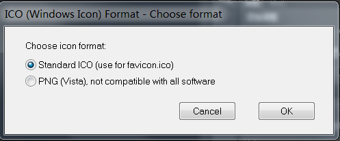 windows下自己制作桌面软件图标 ICO格式制作