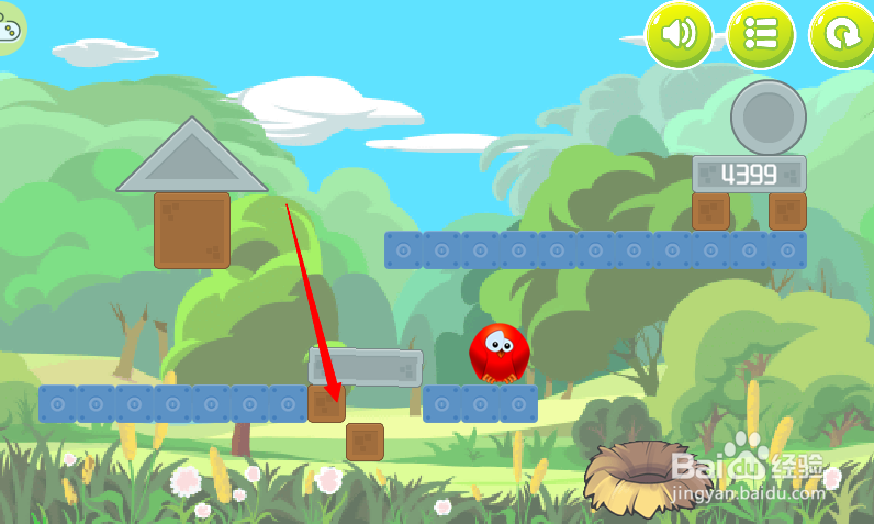 小游戏泡泡鸟历险记4第6关