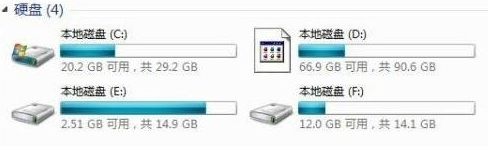 Win 7硬盘分区图标显示问题解决方法