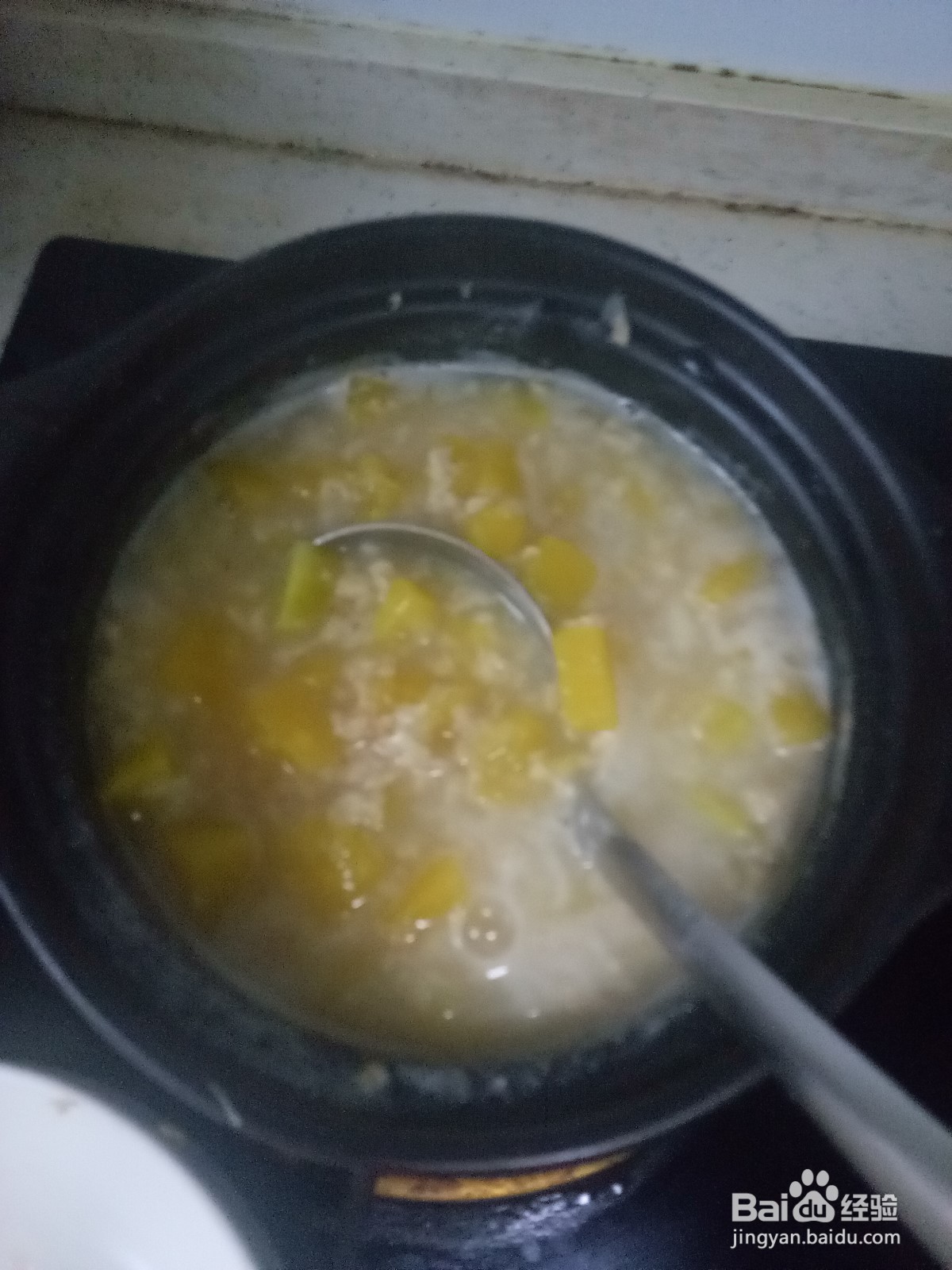 南瓜雪梨燕麦片粥