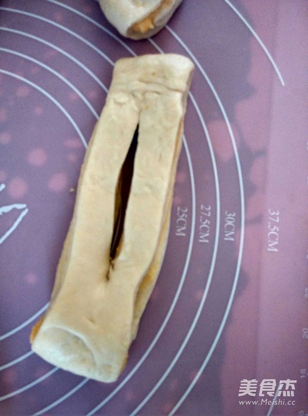 翻花小面包的做法