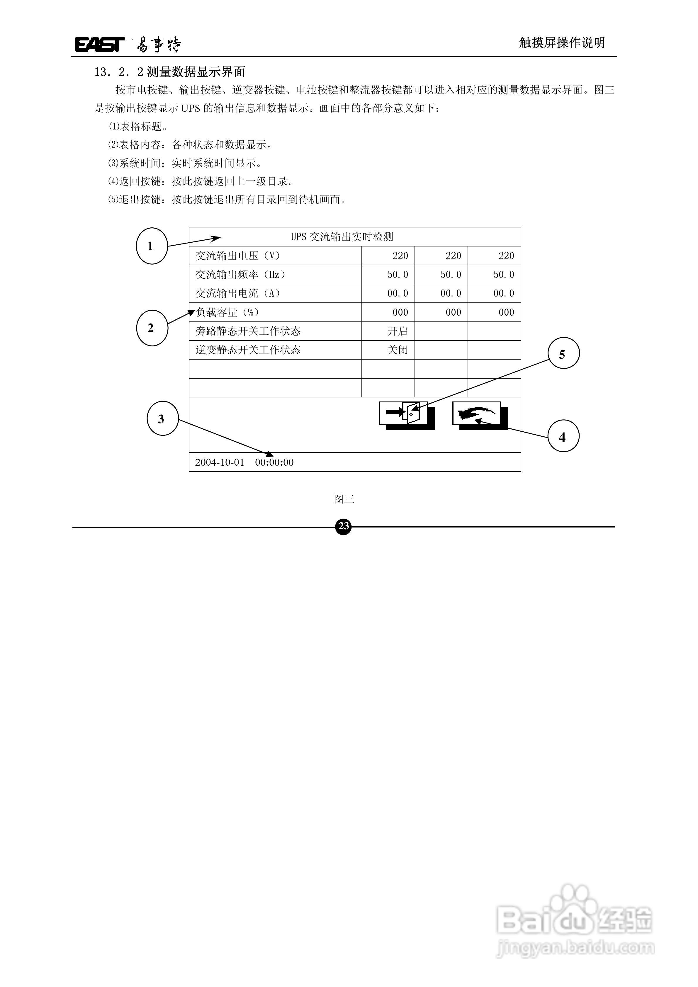 易事特EA890系列UPS电源说明书:[3]