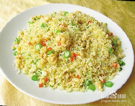 鸡蛋炒米饭的做法