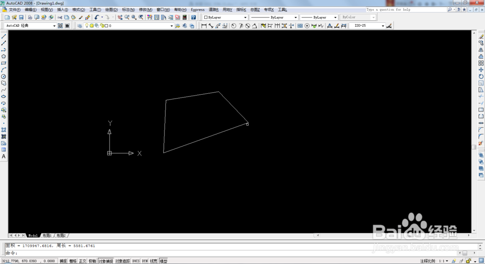CAD制图快速测量面积