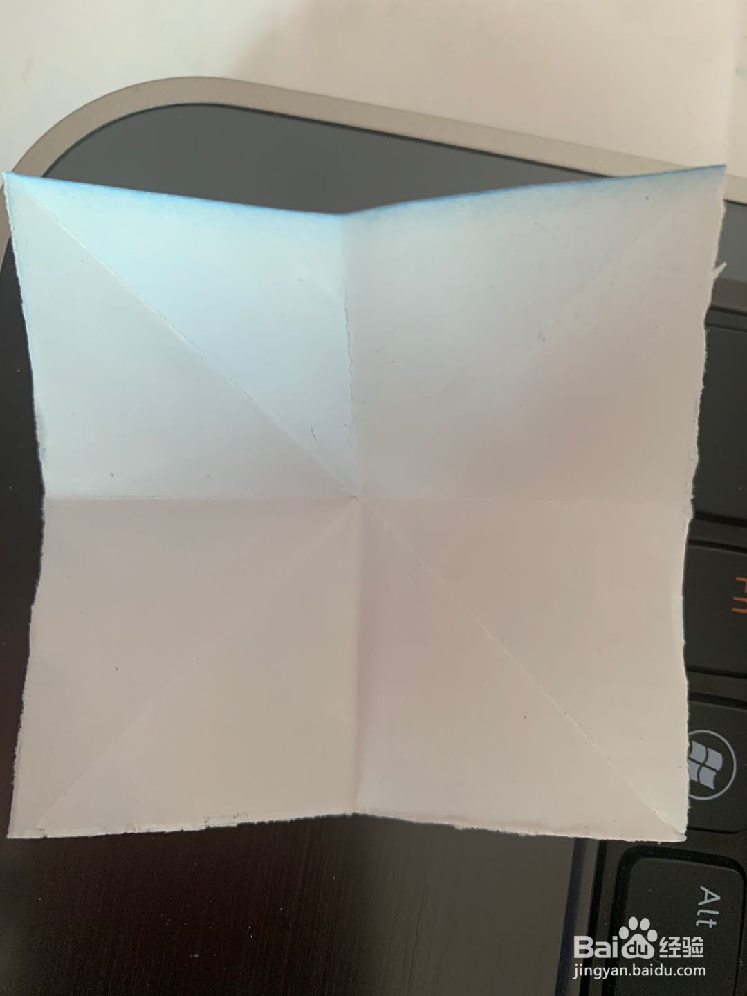 千纸鹤是如何折叠的