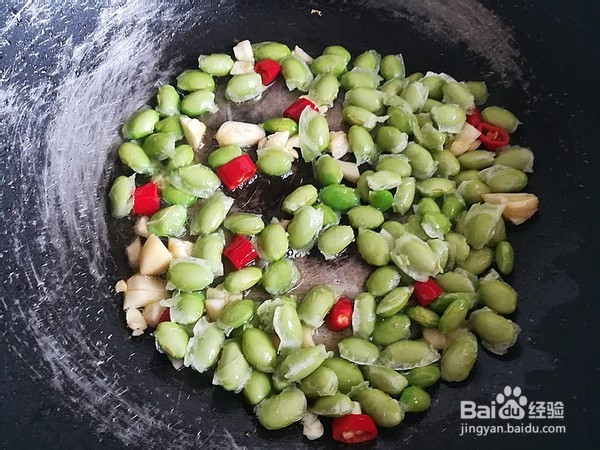 青豆虾仁的做法