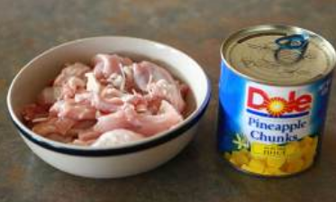 凤梨酸甜鸡的做法