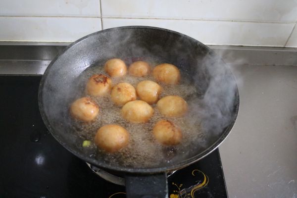 红烧油面筋塞肉