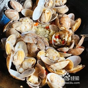 爆炒花甲的制作方法