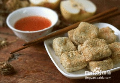 煎臭豆腐的做法