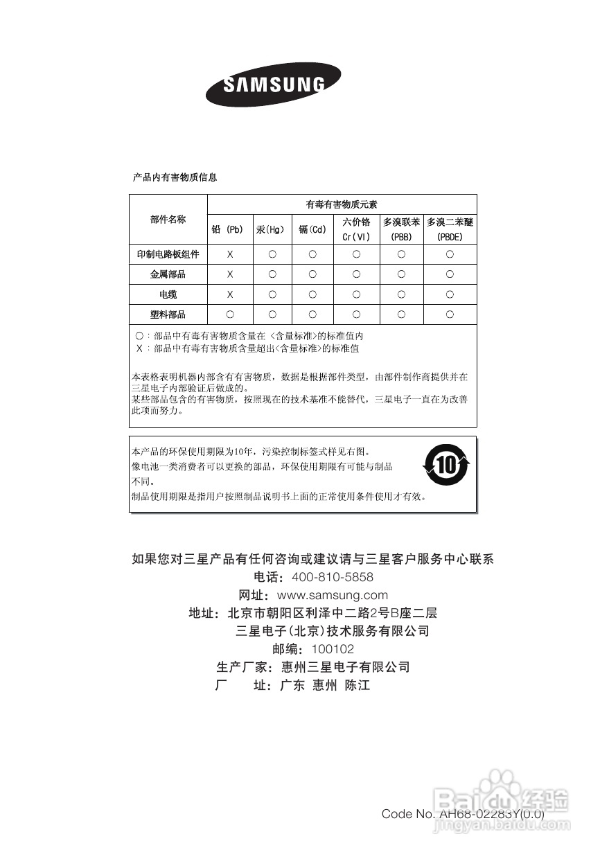三星HT-C7500W家庭影院使用说明书:[4]