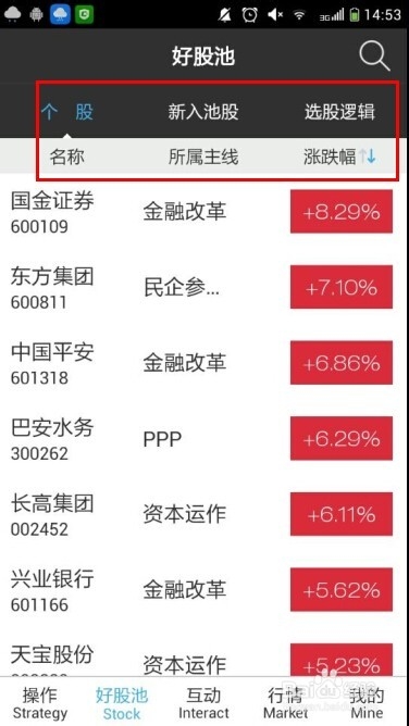 如何使用好股互动手机炒股软件?