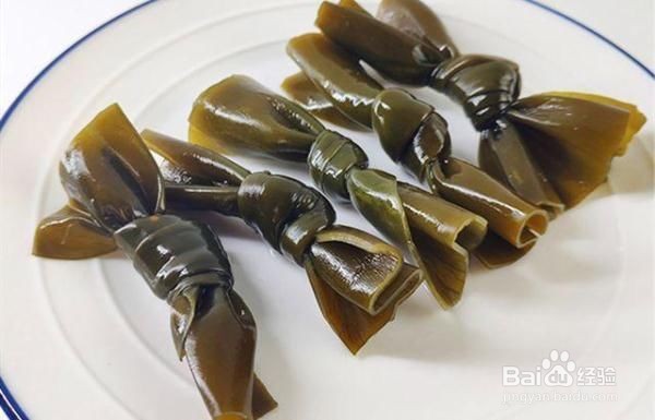 海带打结的作用