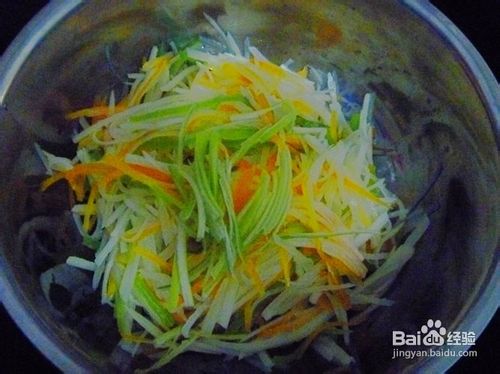 爽口凉菜---凉拌土豆丝