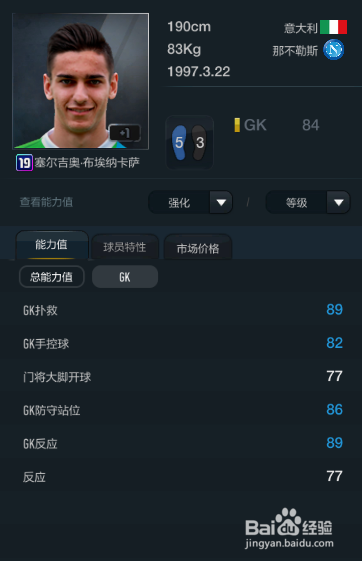 FIFA OL3新版乌迪内斯球员推荐替补篇