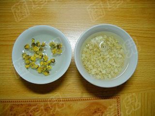 菊花燕麦粥