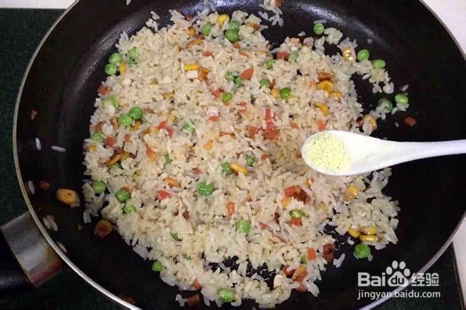 怎么做磷虾鲜炒饭