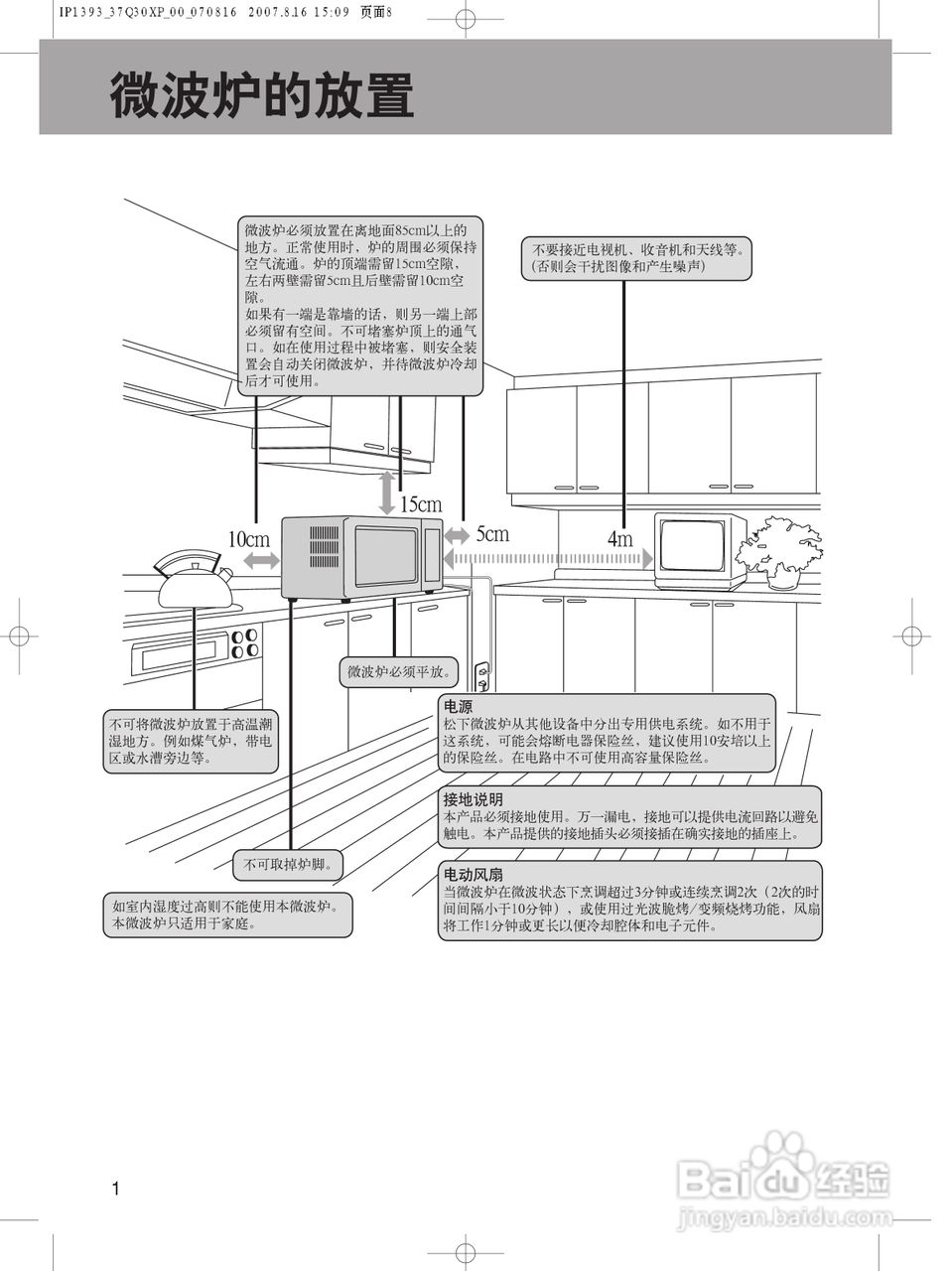 松下微波炉NN-GF597M型说明书:[1]
